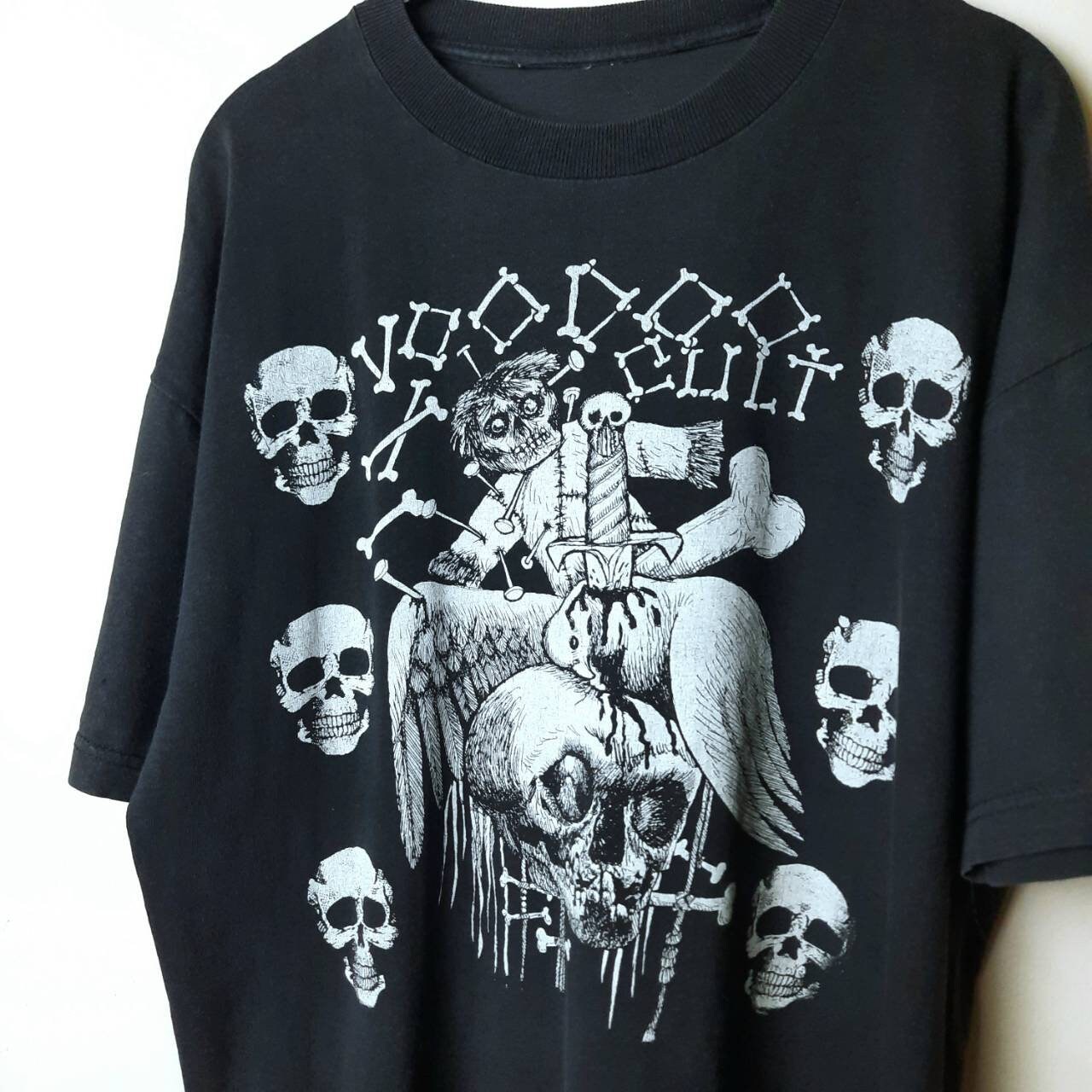 ミュージシャン The BONEZ Vintage #06 Skull Angel Tee XL The BONEZ Vintage #06 Skull Angel Tee XL - メルカリ