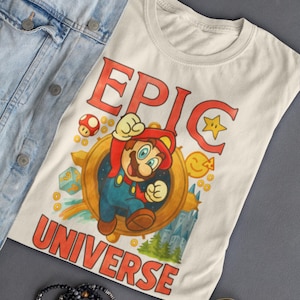 Epic Universe PNG Mario PNG Theme