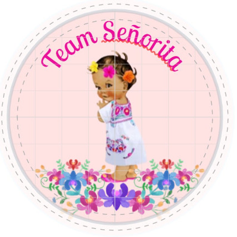 Señor o Señorita Género Revela Fiesta Baby Shower Favor Etsy España