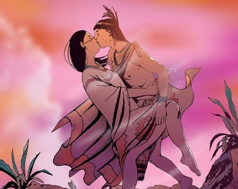 REIGN OF ROMANCE, Erotic Art, Indigenous Love Stories