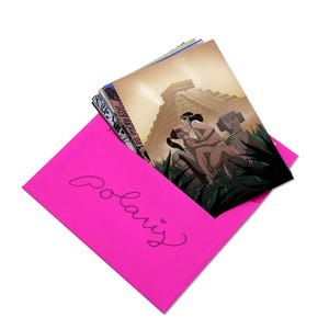 Jeu de cartes postales assorties