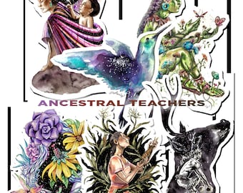 ANCESTRAL TEACHERS Sticker Set