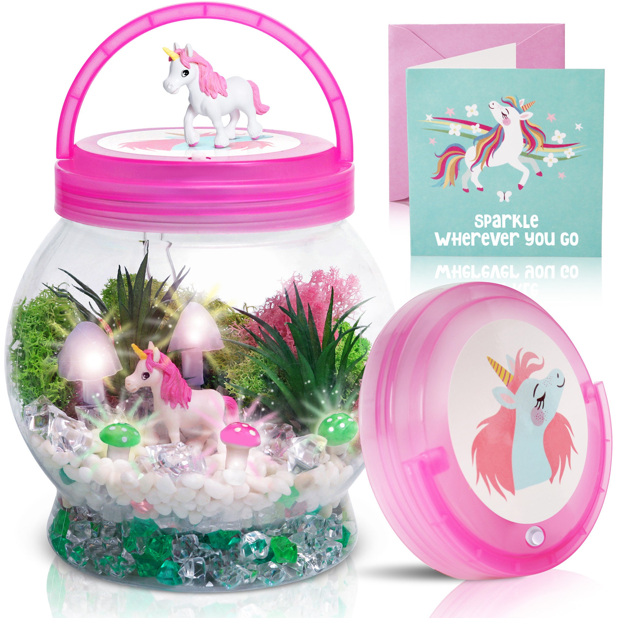 DIY Painting Unicorn Kit Arts and Crafts Set for Kids or Girls Decorate and  Drawing 3D Toys for Children Gift(6 Unicorns)