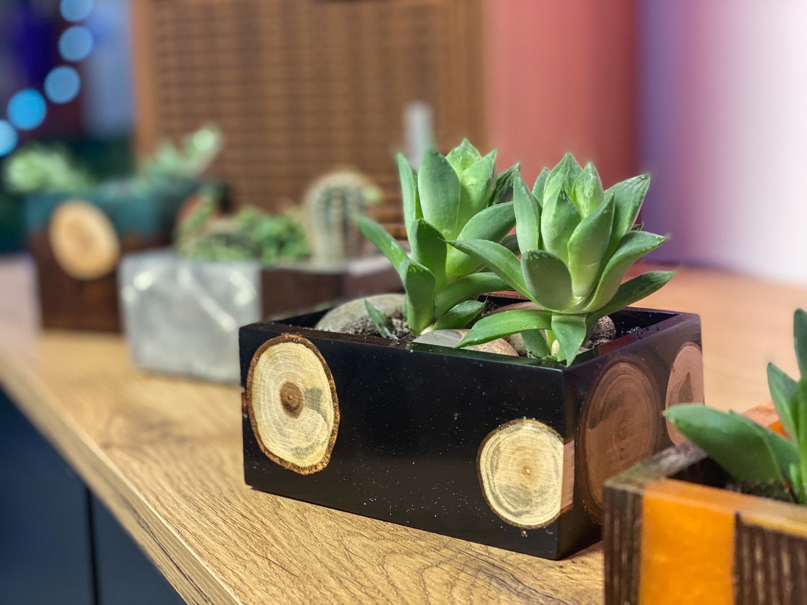 Epoxy Resin Planters / Planter for Your Favourite Plants / Etsy