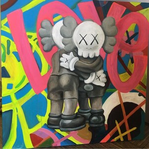 Acrylic painting "Love"