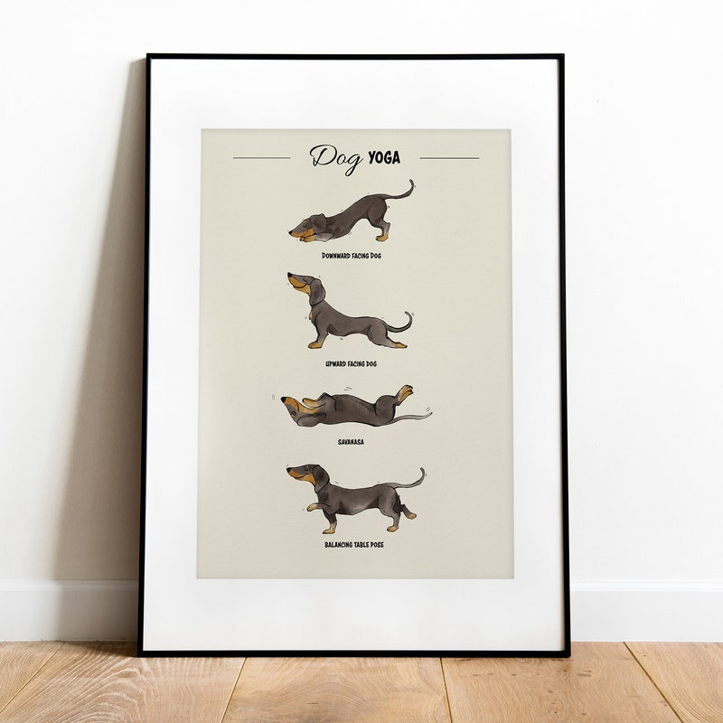 Yoga Dog - Etsy