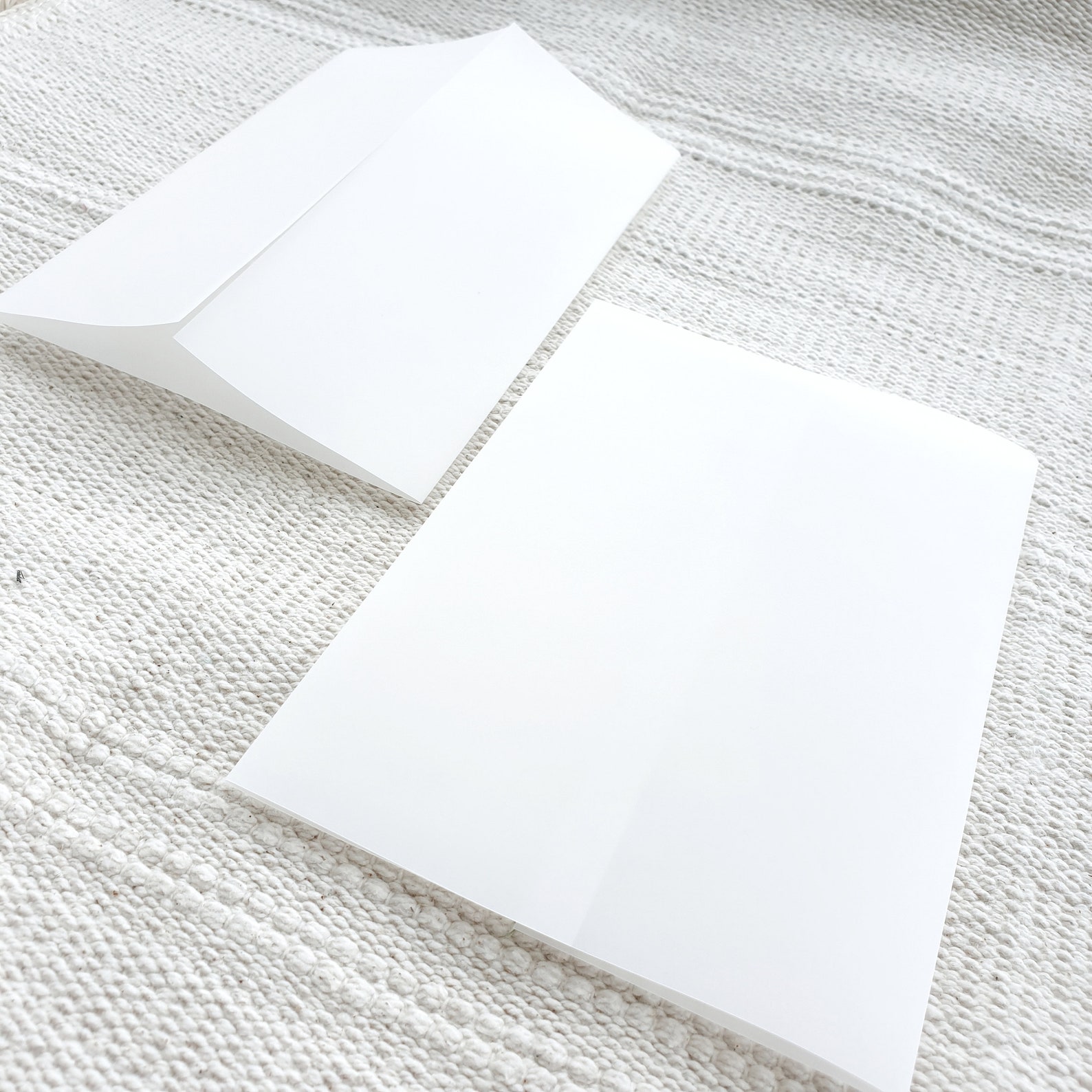 Plain Vellum Sleeve for 5x7 Invitation Vellum Wrap Vellum Etsy