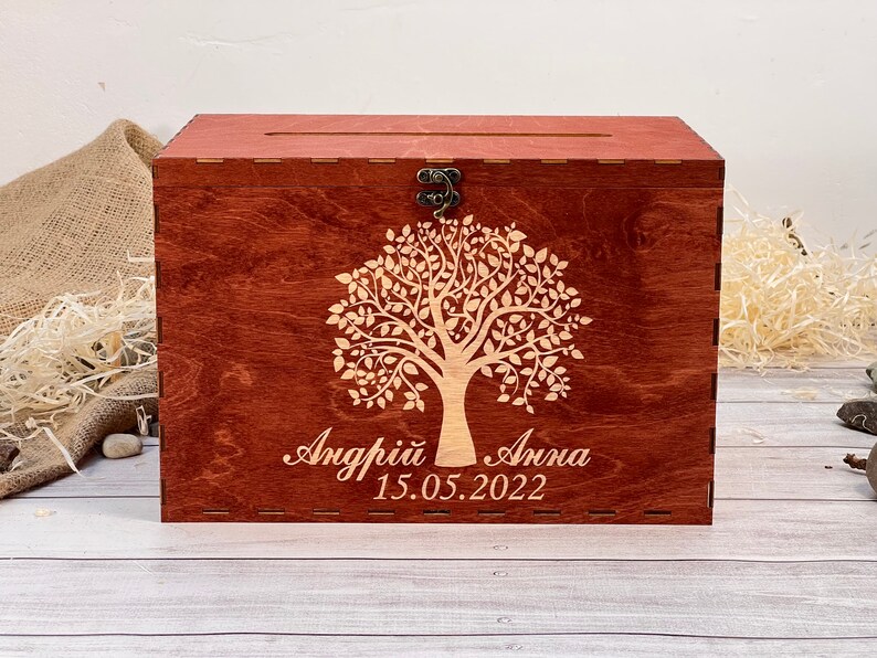 Personalized Wedding Card Box Card Box for Wedding Reception Etsy