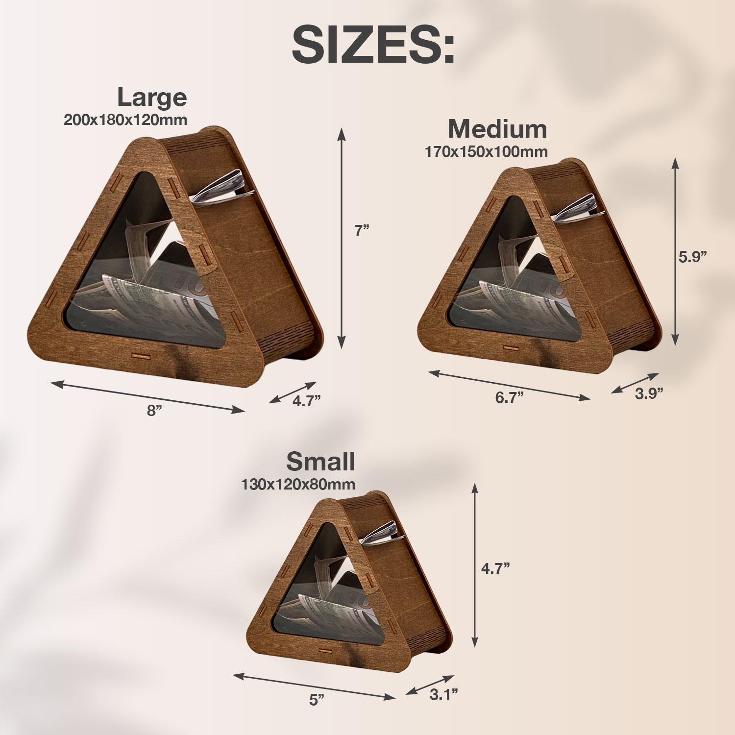 Restaurant Tip Box, Personalized Wooden Tipping Box, Custom Money Box ...