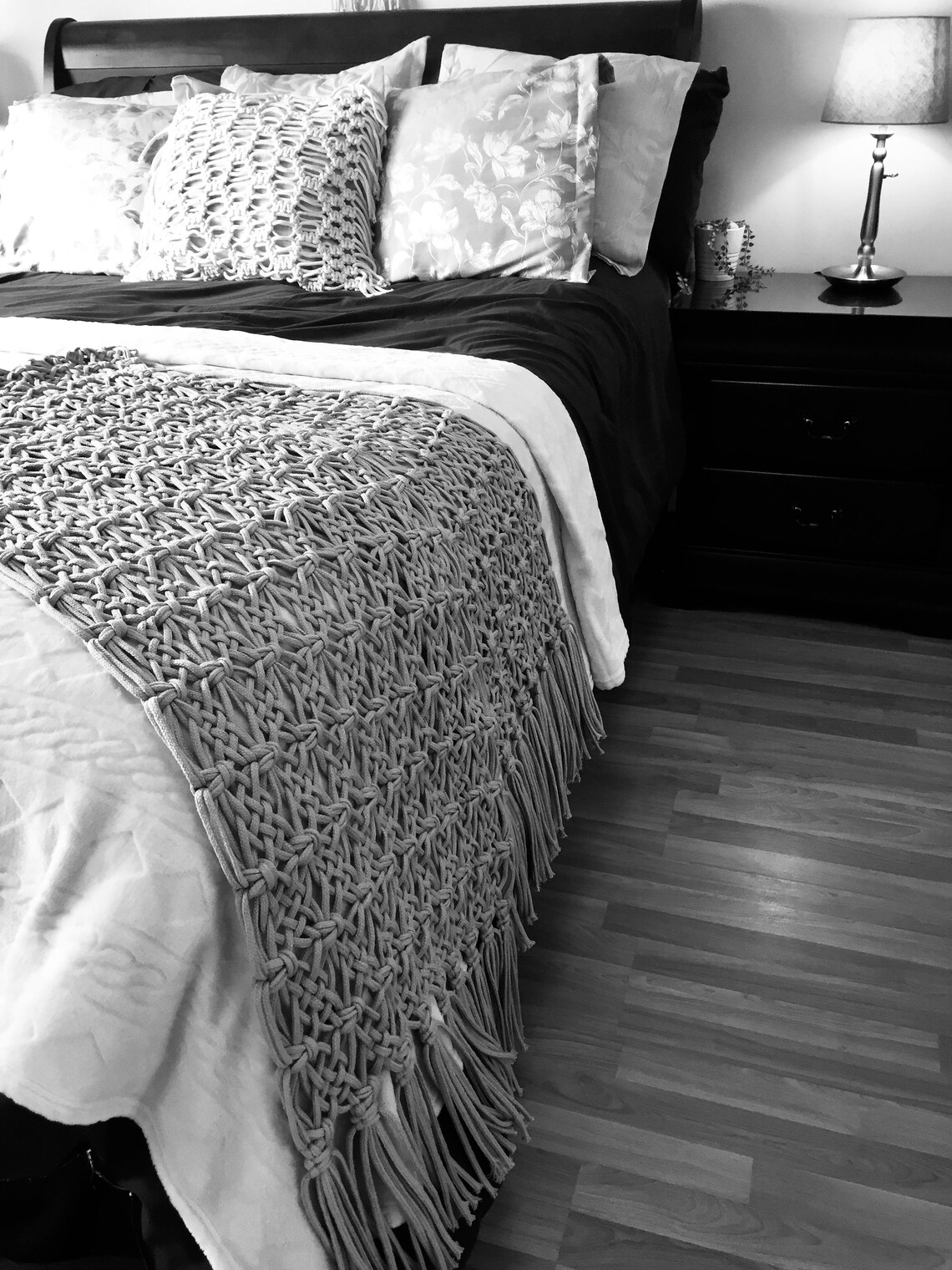 Macrame Bed Runner/ Boho Bedroom Decor/bed Runner/table Etsy Australia