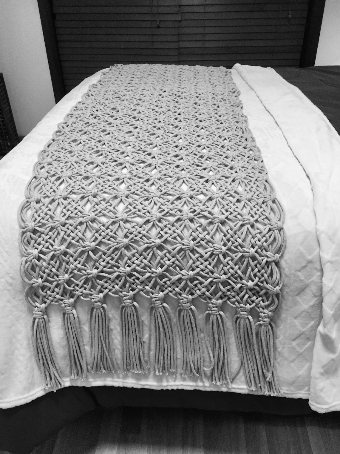 Macrame Bed Runner/ Boho Bedroom Decor/bed Runner/table Etsy Australia