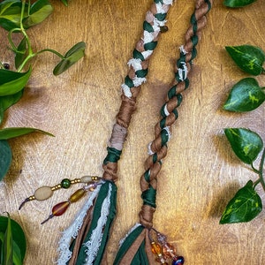 Dreadwrap, hairwrap, dreadlock extension (Set of two)