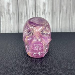 3.04&quot; Amethyst Crystal Skull