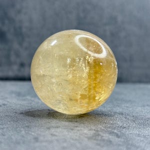 Optical Calcite Sphere, Optical Calcite, Sphere with stand, Optical Calcite Crystal Ball