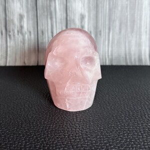 2.72&quot; Rose Quartz Crystal Skull #B
