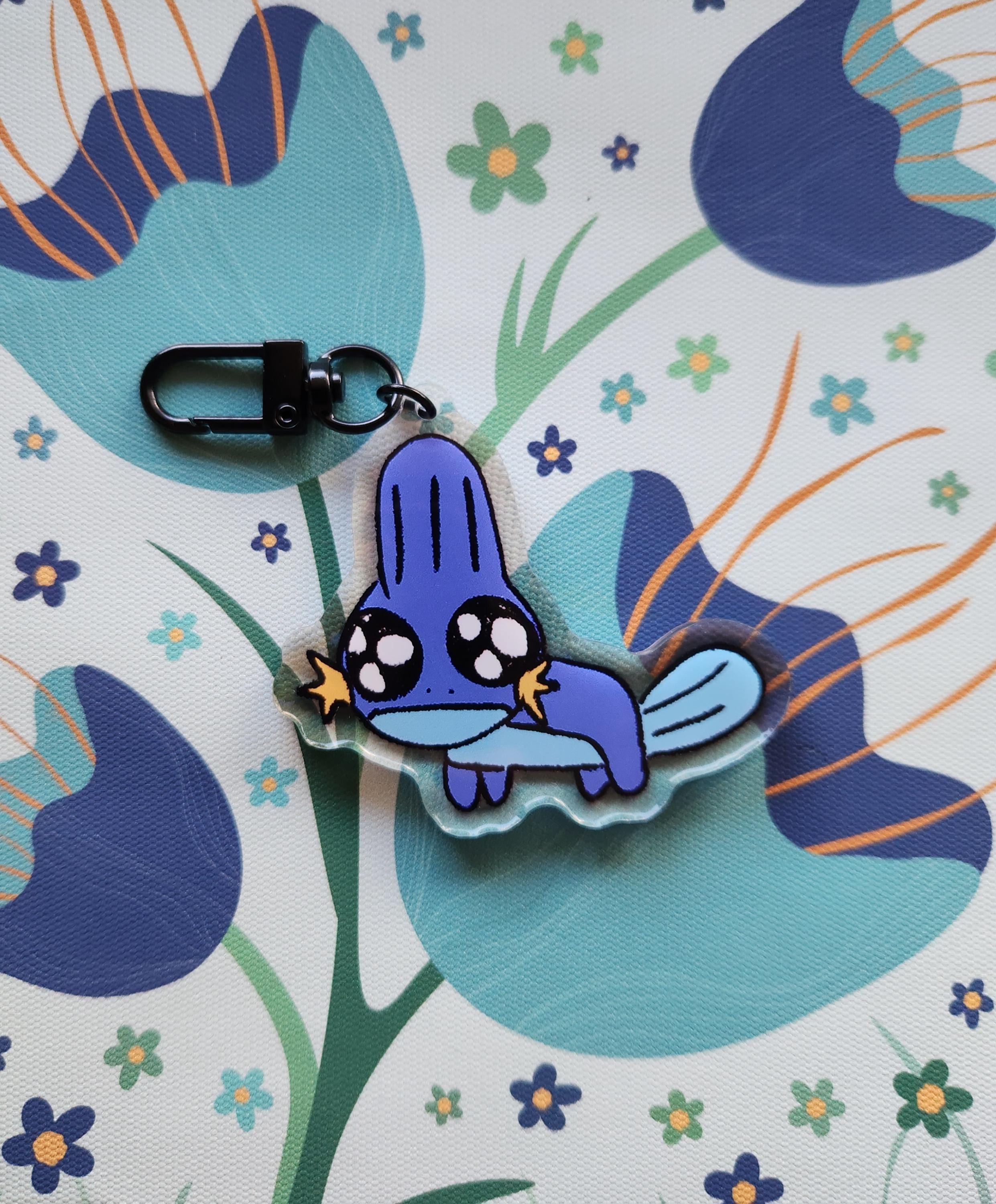 Mudkip #258 | Yippee | Double Sided Acrylic Charm