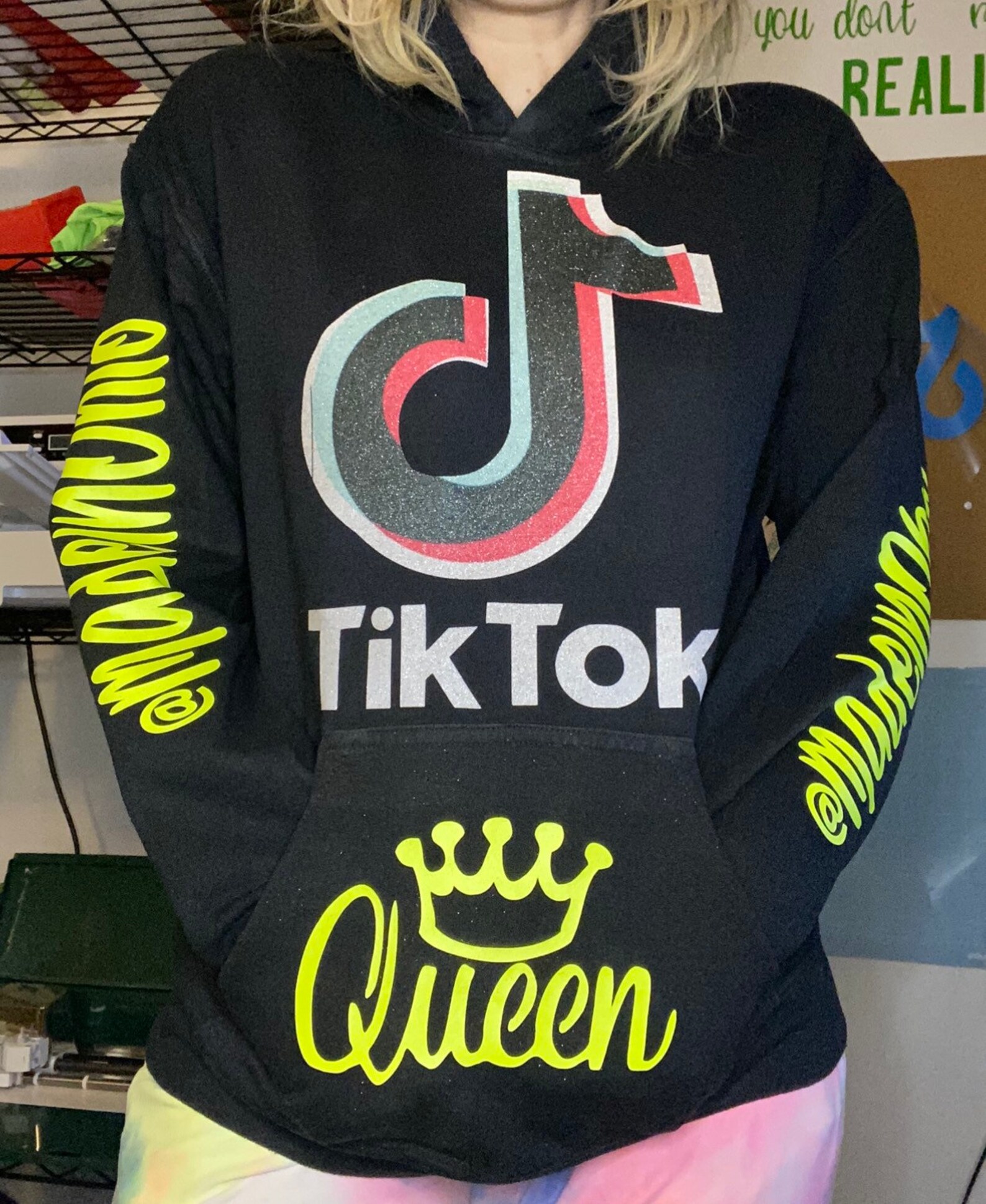 Tiktok Queen Hoodie customized Etsy