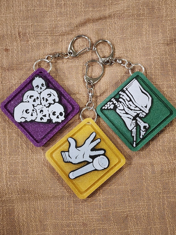 未使用 DeadbyDaylight dbd トレーディングワッペン チャーム Dead by Daylight Perk Keychain | Dbd Fanart | Killer | Survivor