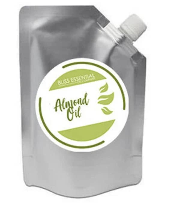 Organic Sweet Almond Oil | 100% NATURAL skin and haircare | DIY cosmetics, Carrier Oil