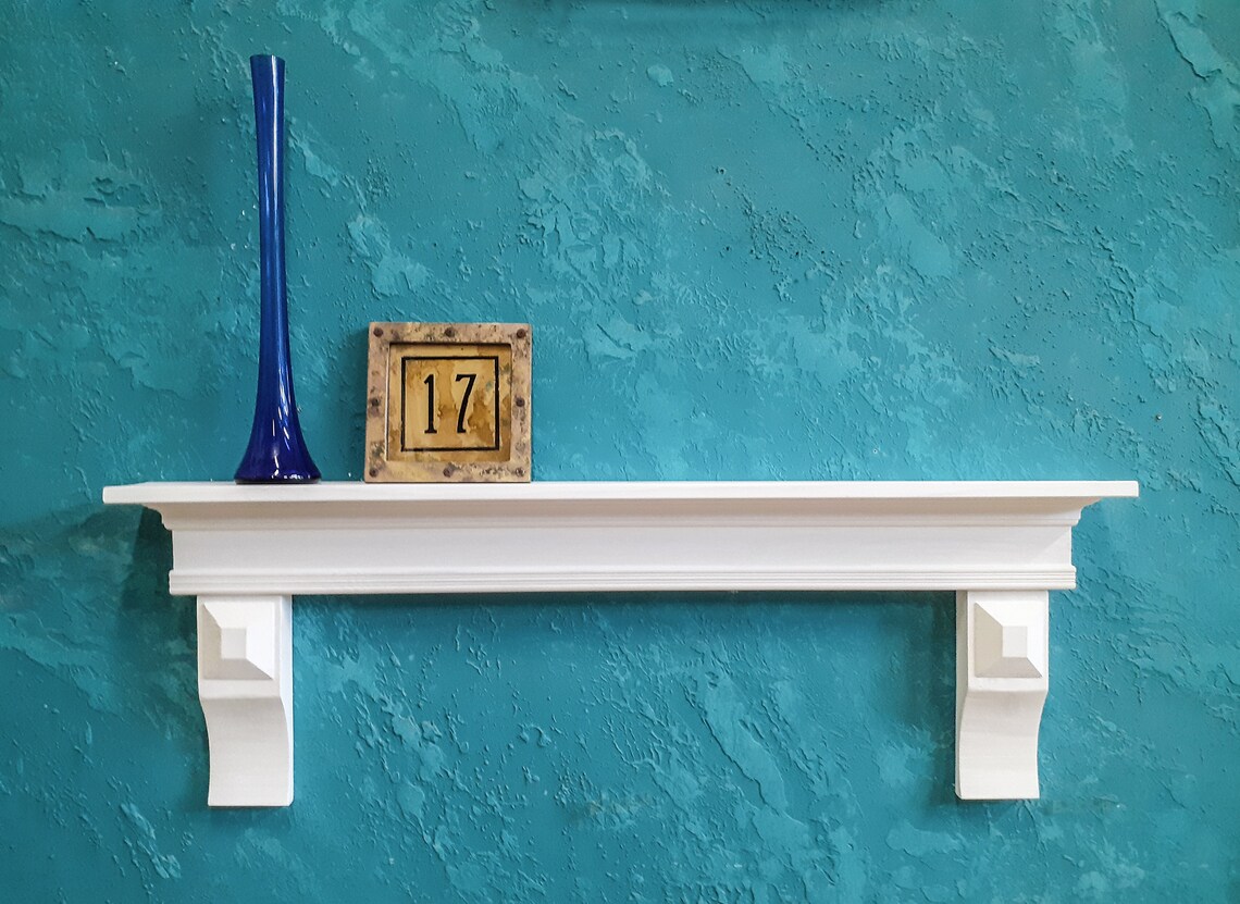 Mantel Shelf/rustic Shelf/wood Shelf/fireplace Etsy