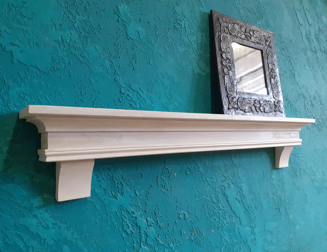 Mantel Shelf/rustic Shelf/wood Shelf/fireplace Etsy