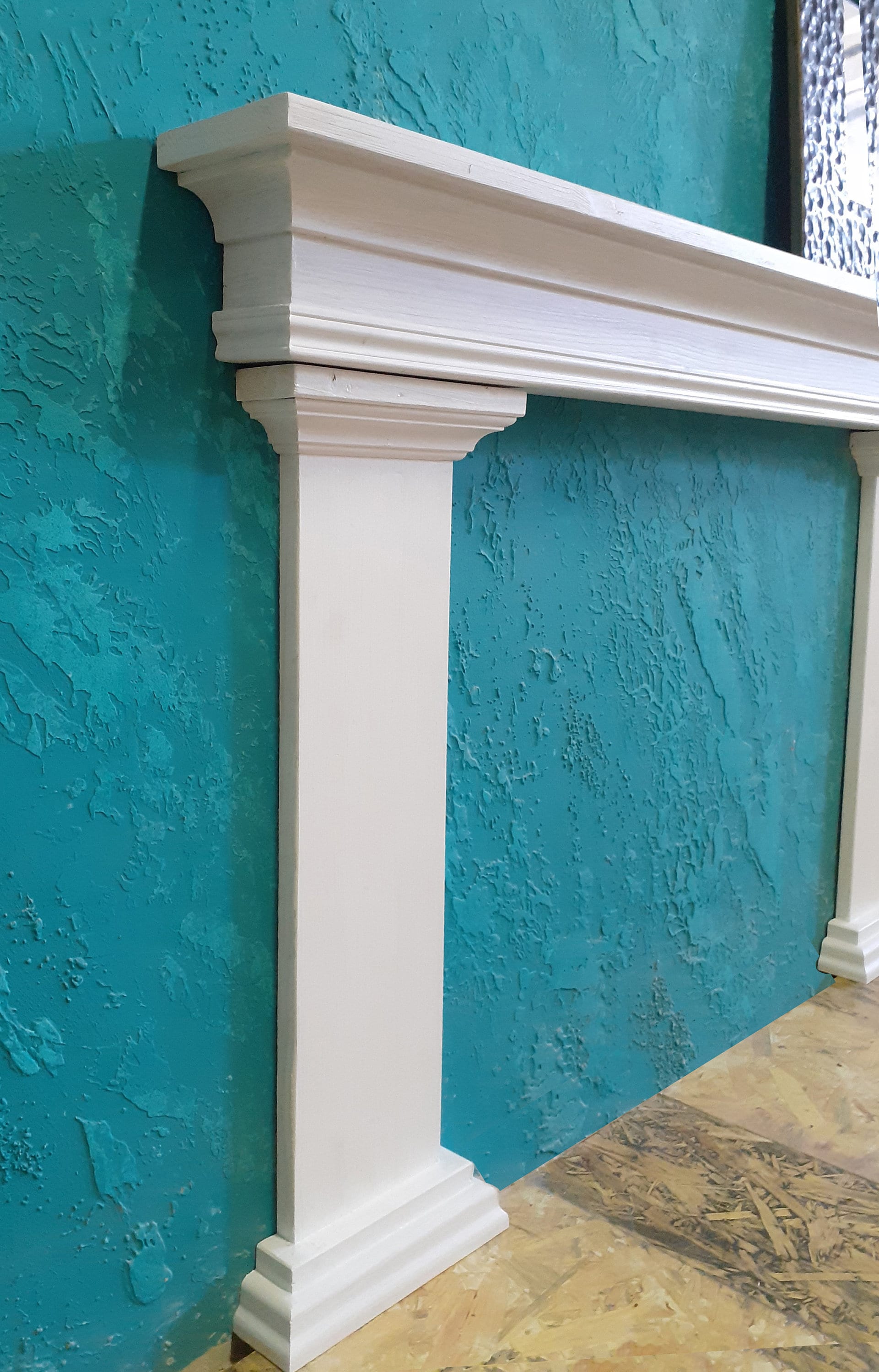 Mantel Shelf/mantel Shelf With Side Parts/rustic Mantel Etsy