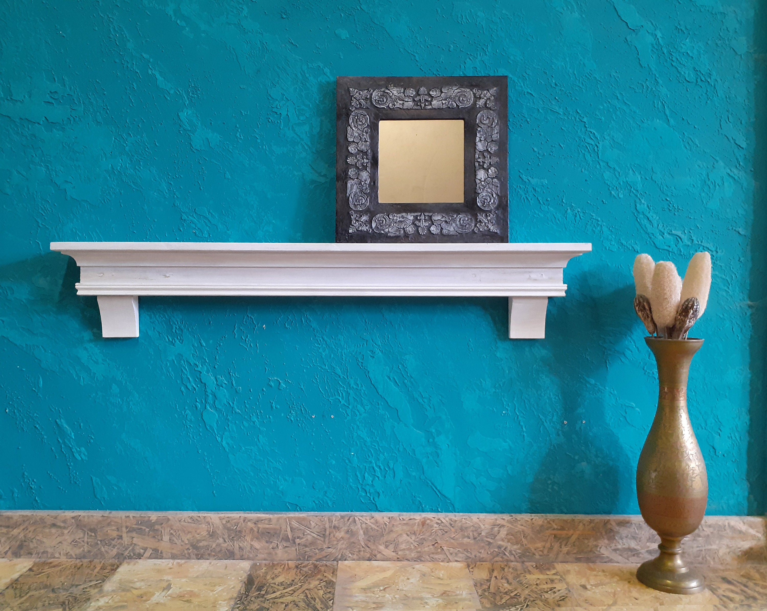 Mantel Shelf/rustic Shelf/wood Shelf/fireplace Etsy