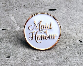 Maid of Honour Pin - Copper - ODD REPUBLIC