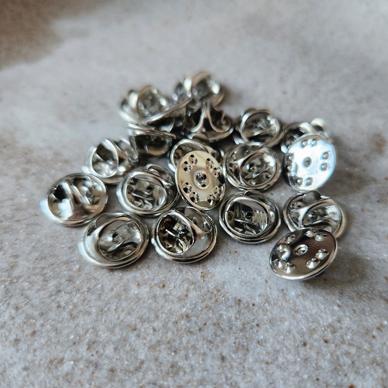 Military butterfly Clutch Pin Backs Etsy