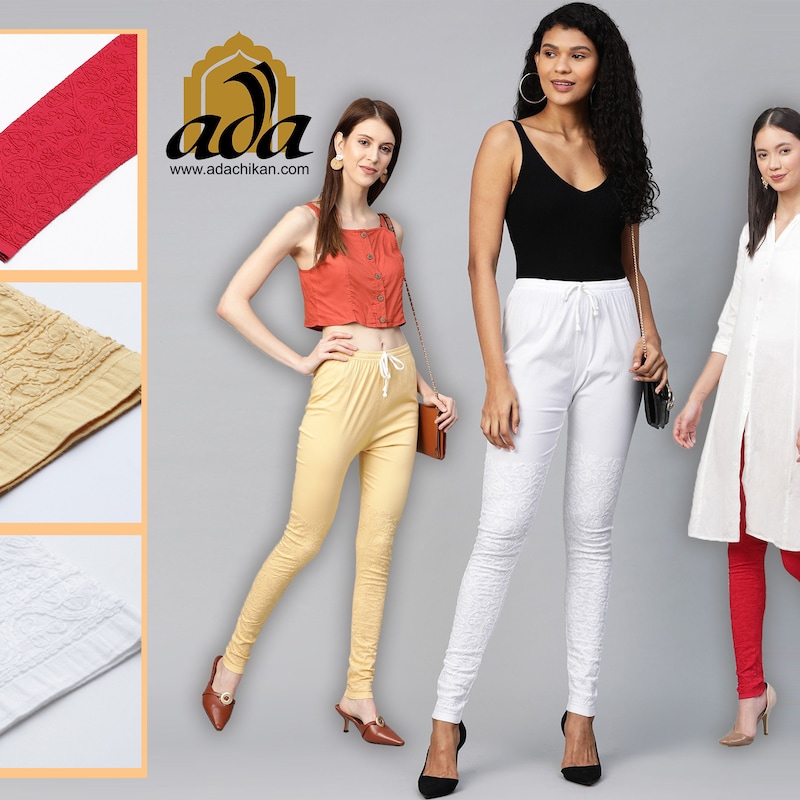 Firozi Cotton Churidar Pants main image 0