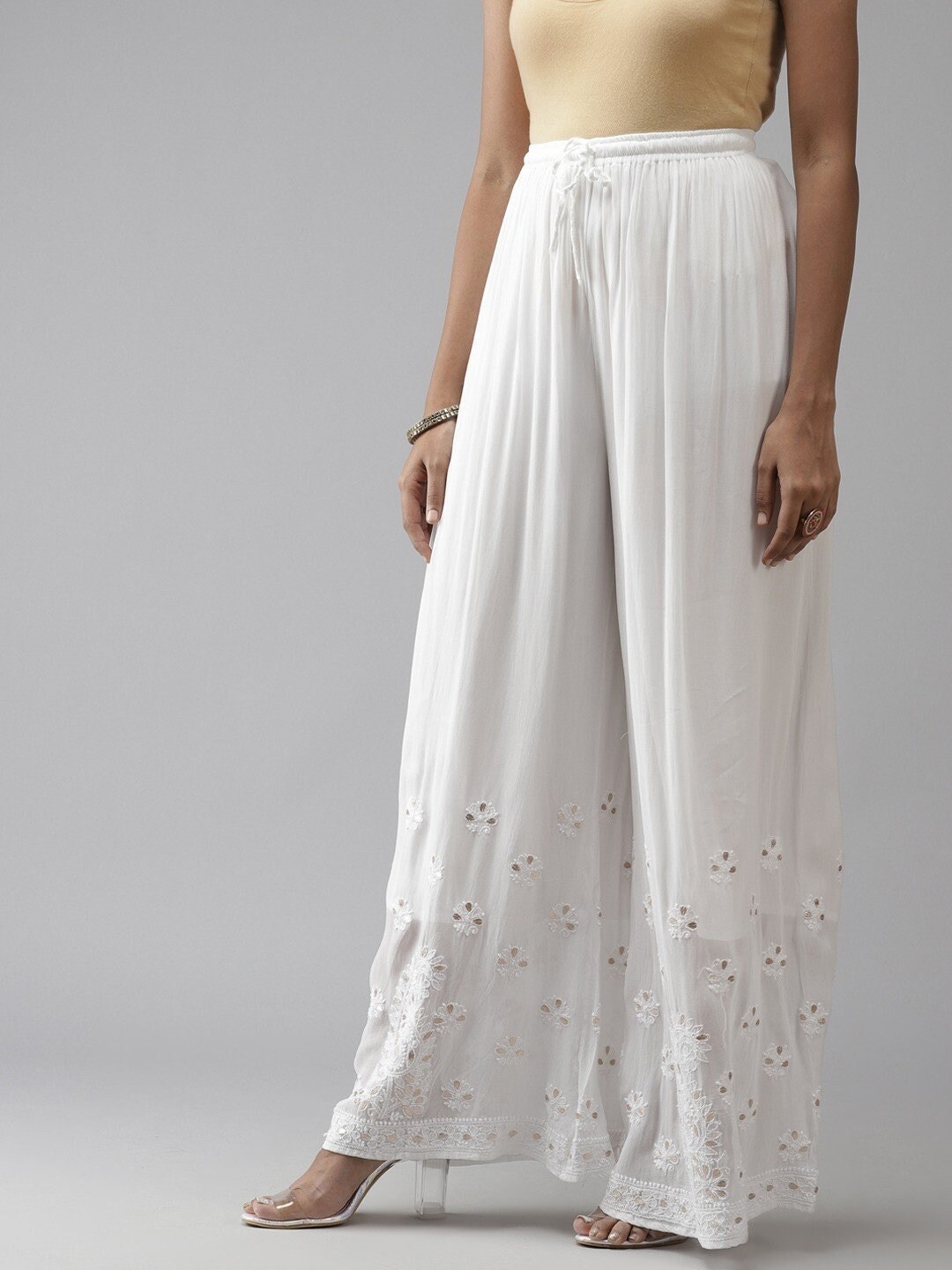 Ada Handmade Lucknowi Chikankari 