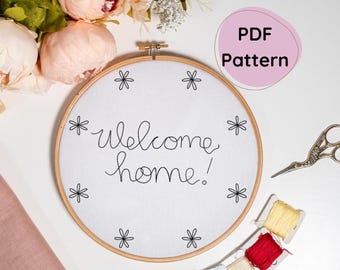 Hand Embroidery Pattern Coraline, Coraline Cake Hoop Art, Instant Download PDF Pattern Ideal for Beginners Includes Basic Guide