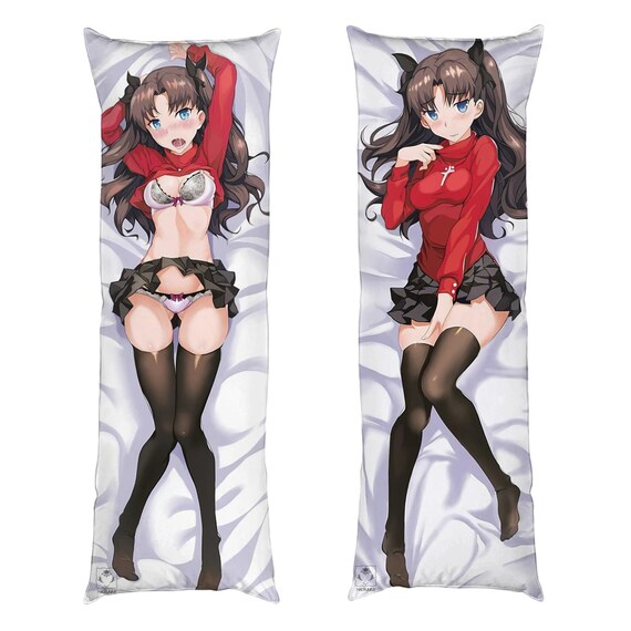 Body Pillow Rin Tohsaka | Etsy ANIME BODY PILLOW case Cover Rin From