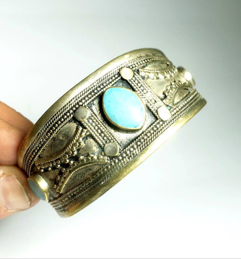 Lovely Old Style Chinese Torquoise Gale Bangle,valentines gift for her,lockdown birthday gift