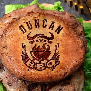 Steak Branding Iron for Food, Custom branding iron for grilling, Meat Branding Iron Custom Burger Buns Branding Iron , BBQ brand iron.