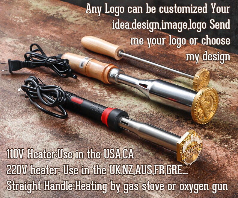 Custom Electric Branding Iron for Woodworking Branding Iron Etsy