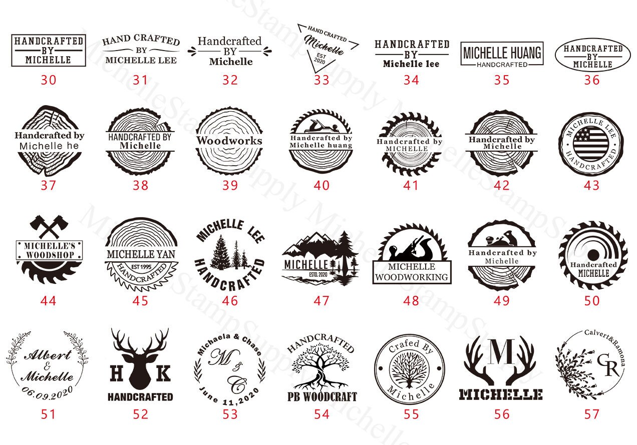 Customized Branding Iron Stamps Custom Logo StampsCustom Etsy