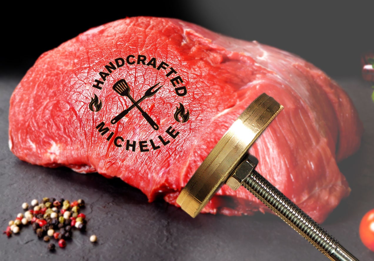 Branding Iron for Steaks Stamp for BurgersFruits Customized Etsy