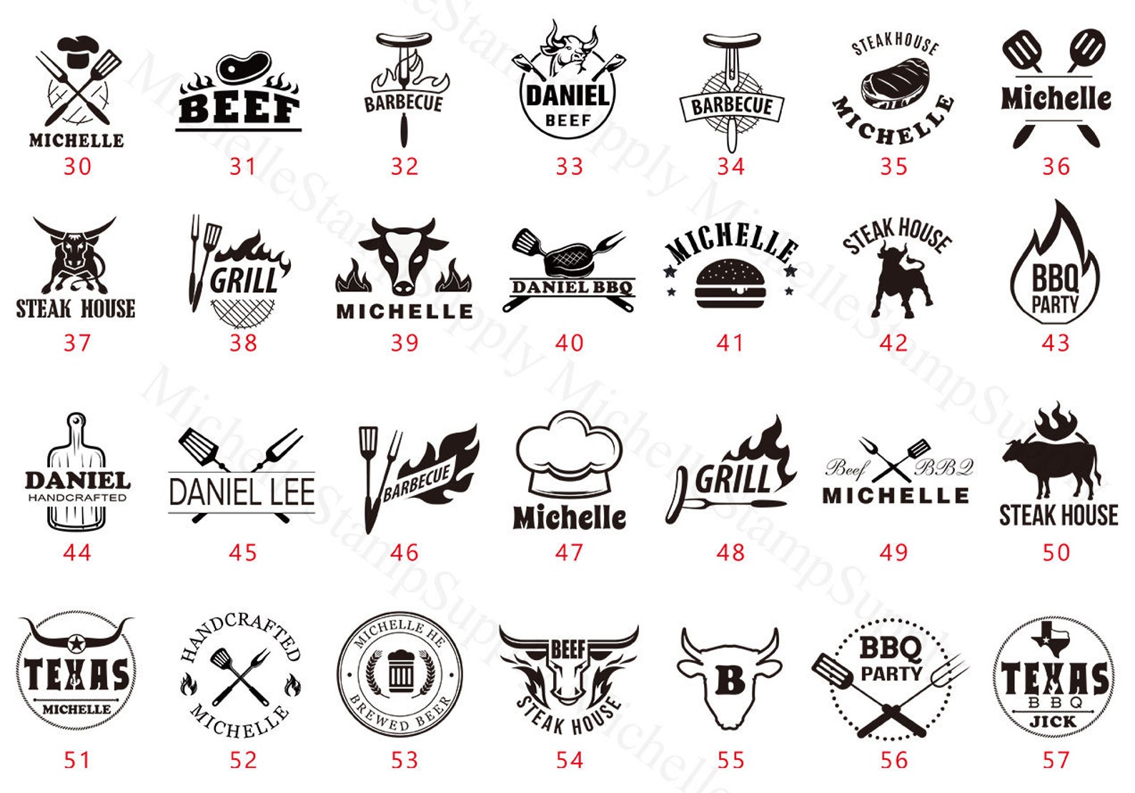 Custom Electric Branding Iron for Steak custom Design Meat Etsy