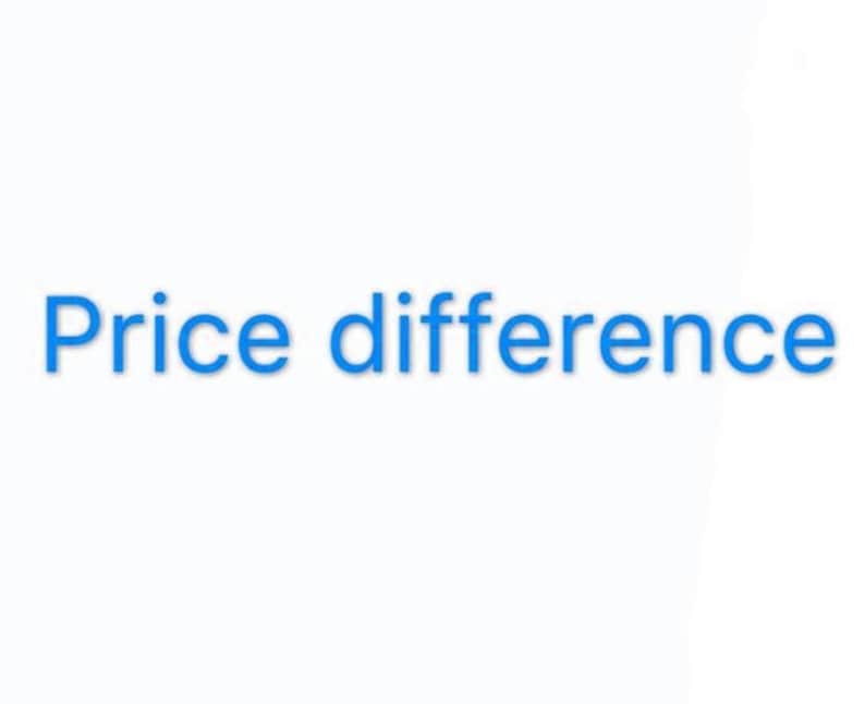 Price difference for order zdjęcie 1