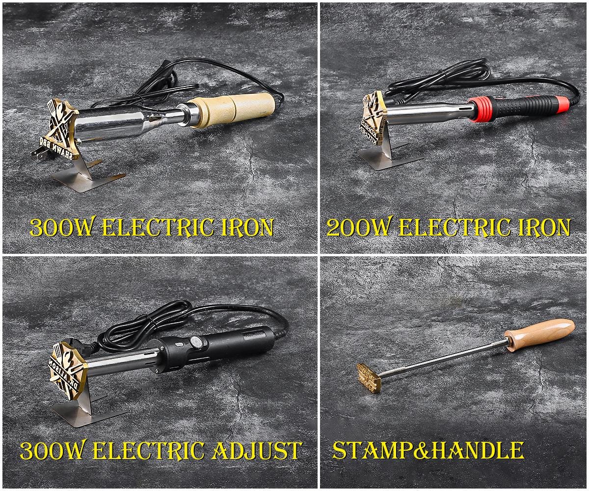 Ferro Da Stiro Personalizzato Per Hamburger - In Ottone, Per Legno, Pelle E Alimenti, Logo Custom - Foto 7