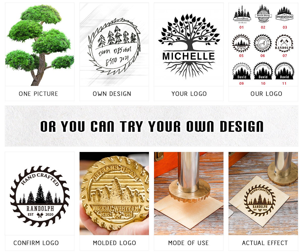 Custom Wood Burning Stamp / Electric Branding Iron for Wood / Etsy