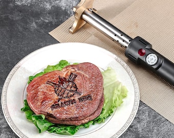 Suitable For Restaurant Logo Stamps, Electric Branding Iron,Custom BBQ burning stamp with electric branding iron,father’s day gift.