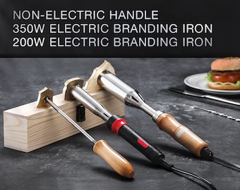 Branding iron |  Branding Iron for Food, BBQ, Wood | Grilling Gift For Dad | Steak Brand |  Customized Steak Branding Iron