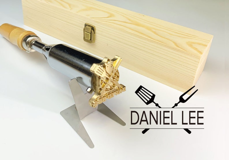 Branding Iron for Food BBQ Custom Electric Branding Iron Etsy
