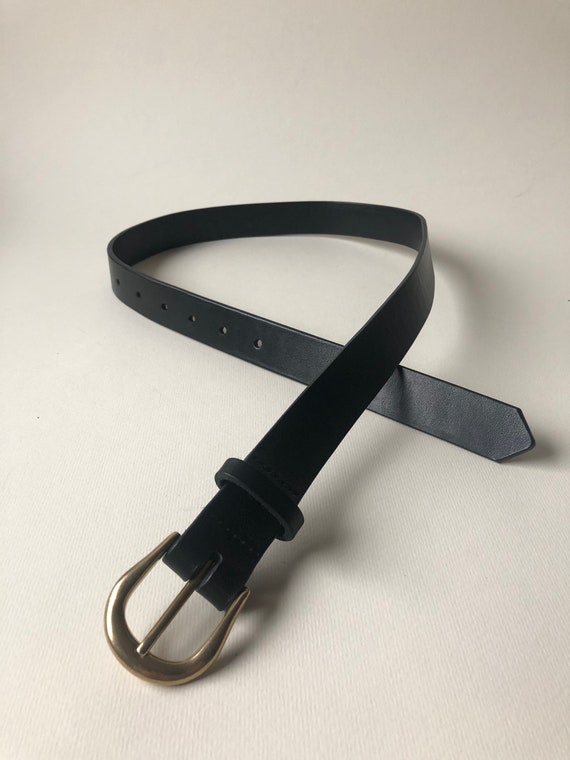 Milo’s linked Italian belt Vintage Milos Italy Leather Linked Medusa Belt – Recess main image 4