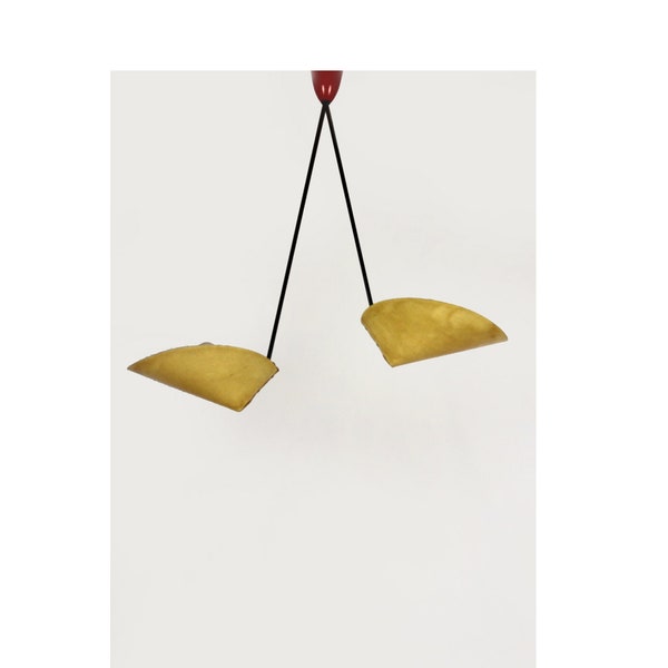 Mid-Century Pendant Lamp by Josef Hurka for Napako, 1960s