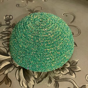 Glitter Center, Wreath Supplies, Green Flower Center, Flower Center, UITC, Wreath Center, Flower Center For Wreath, Wreath Attachment