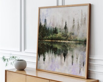 Nature Photography Nature Prints Printable Wall Art Digital Download Nature Photography Home Decor Pine Needles and Rock