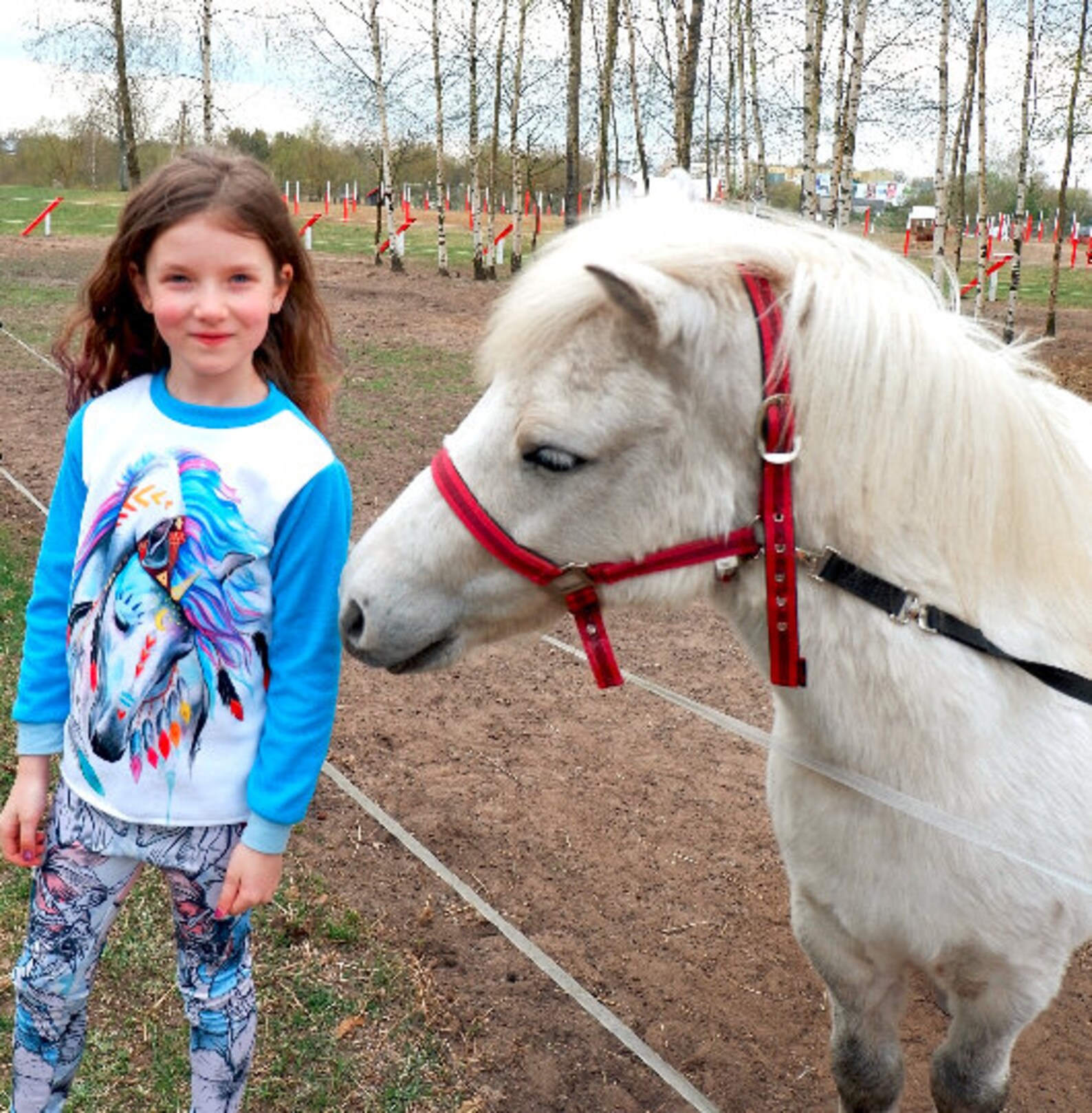 Horse Sweater for Kids Fleece Sweater Animal Sweater Etsy